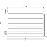 Valeo | Kondensator, Klimaanlage | 822636