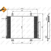 NRF | Kondensator, Klimaanlage | 35944