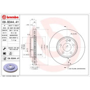 Brembo | Bremsscheibe | 09.B344.41