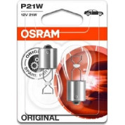 Osram | Glühlampe, Blinkleuchte | Original P21W 12V Doppelblister | 7506-02B