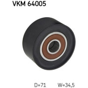 SKF | Umlenk-/Führungsrolle, Keilrippenriemen | VKM 64005