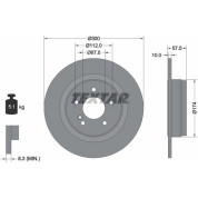 Textar | Bremsscheibe | 92163303