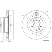 Metzger | Bremsscheibe | 6110985