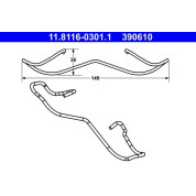 ATE | Feder, Bremssattel | 11.8116-0301.1