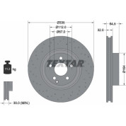 Textar | Bremsscheibe | 92171905