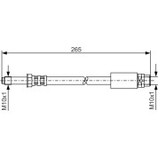 BOSCH | Bremsschlauch | 1 987 476 359