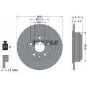 Textar | Bremsscheibe | 92165803