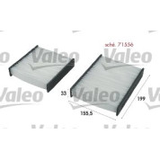 Valeo | Filter, Innenraumluft | 715556