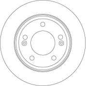 TRW | Bremsscheibe | DF6937