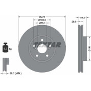 Textar | Bremsscheibe | 92142003