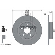 Textar | Bremsscheibe | 92271703