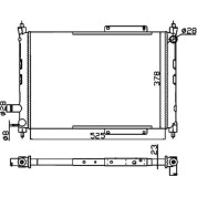 NRF | Kühler, Motorkühlung | 55326A