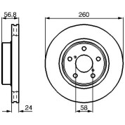 BOSCH | Bremsscheibe | 0 986 478 293