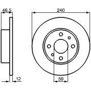 BOSCH | Bremsscheibe | 0 986 478 353