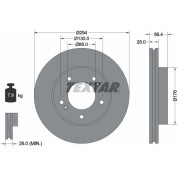 Textar | Bremsscheibe | 92203203