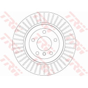 TRW | Bremsscheibe | DF6299