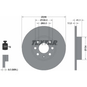 Textar | Bremsscheibe | 92091700