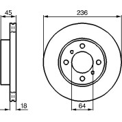 BOSCH | Bremsscheibe | 0 986 478 572