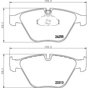 Hella Pagid | Bremsbelagsatz, Scheibenbremse | 8DB 355 013-931