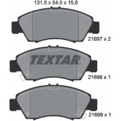 Textar | Bremsbelagsatz, Scheibenbremse | 2169701