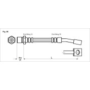 Metzger | Bremsschlauch | 4114679