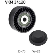 SKF | Umlenk-/Führungsrolle, Keilrippenriemen | VKM 34120