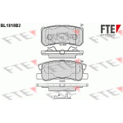 FTE | Bremsbelagsatz, Scheibenbremse | 9010387