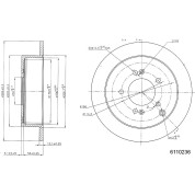 Metzger | Bremsscheibe | 6110236