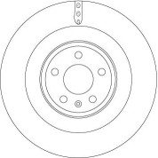 TRW | Bremsscheibe | DF6343S