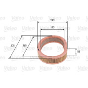 Valeo | Luftfilter | 585627