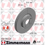 Zimmermann | Bremsscheibe | 250.1383.20