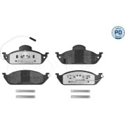 Meyle | Bremsbelagsatz, Scheibenbremse | 025 231 9317/PD