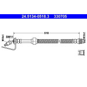 ATE | Bremsschlauch | 24.5134-0518.3