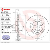 Brembo | Bremsscheibe | 09.7606.11