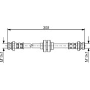 BOSCH | Bremsschlauch | 1 987 481 185