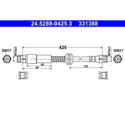 ATE | Bremsschlauch | 24.5289-0425.3