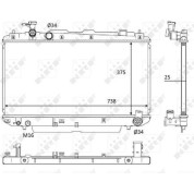 NRF | Kühler, Motorkühlung | 58645