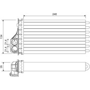 Valeo | Wärmetauscher, Innenraumheizung | 811567