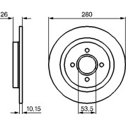 BOSCH | Bremsscheibe | 0 986 479 049