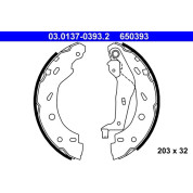 ATE | Bremsbackensatz | 03.0137-0393.2