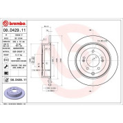 Brembo | Bremsscheibe | 08.D429.11