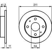 BOSCH | Bremsscheibe | 0 986 479 119