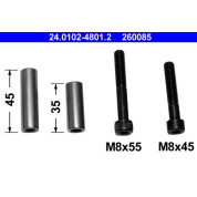 ATE | Führungshülsensatz, Bremssattel | 24.0102-4801.2