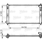 Valeo | Kühler, Motorkühlung | 735575