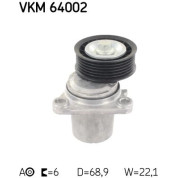 SKF | Spannrolle, Keilrippenriemen | VKM 64002