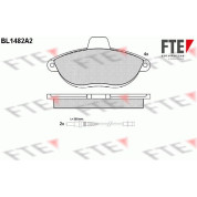 FTE | Bremsbelagsatz, Scheibenbremse | 9010211