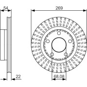 BOSCH | Bremsscheibe | 0 986 479 A42