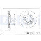 Delphi | Bremsscheibe | BG4175