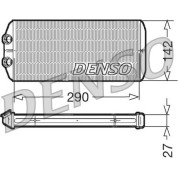 Denso | Wärmetauscher, Innenraumheizung | DRR07005