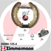 Zimmermann | Bremsbackensatz | 20990.125.4